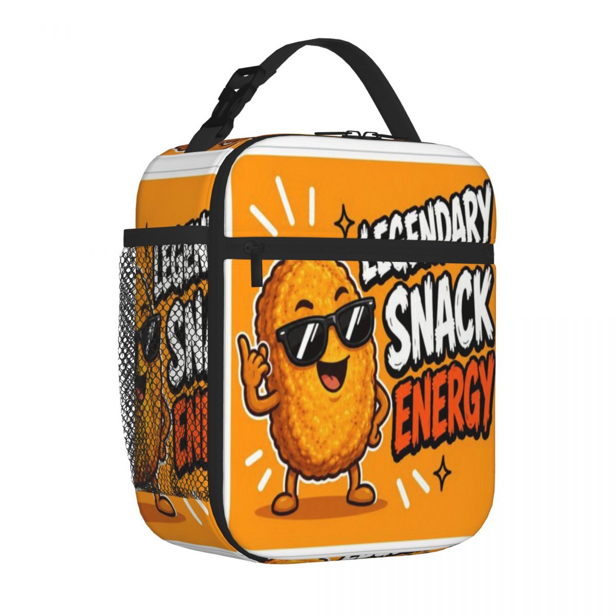 Food Energy Snacks - Sac à déjeuner matelassé grand format