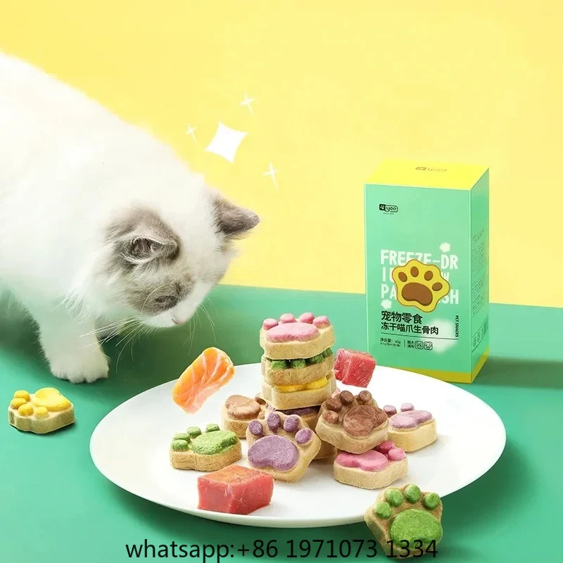 Food Snacks High In Protein - Friandises lyophilisées pour chats, riches en