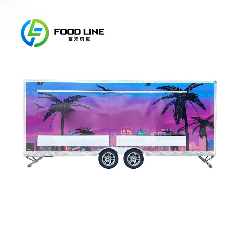 Food Energy Snacks - Remorque compacte de nourriture de rue