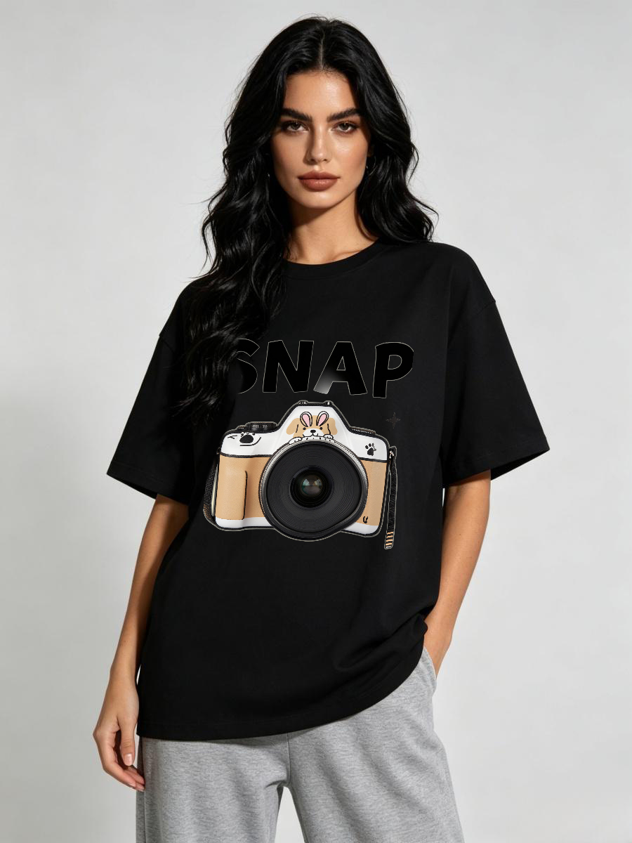 Food Energy Snacks - T-shirts en coton avec poche pour