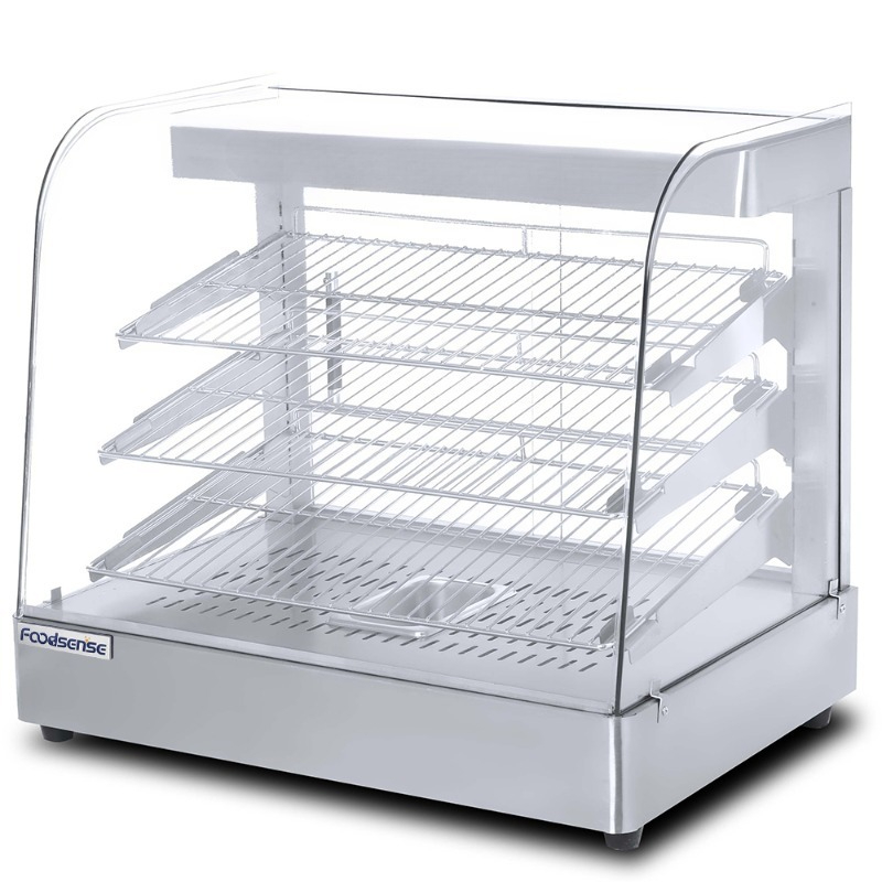 Snacks Food Warmer - Vitrine chauffante de comptoir pour aliments