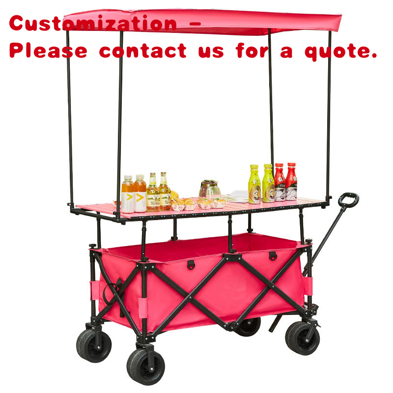 Food Snacks For Camping - Chariot en plastique métallique personnalisé, stand