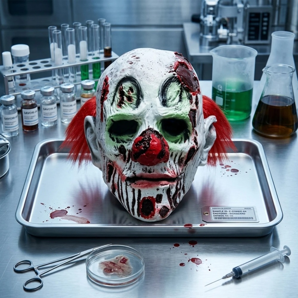 Zombie Snacks - Masque en latex d'horreur, Masque de