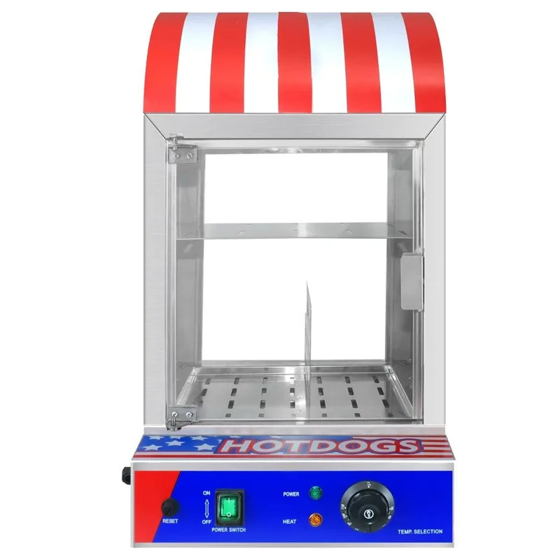 Snacks Food Warmer - Chauffe-pains automatique commercial pour hot-dogs, pour