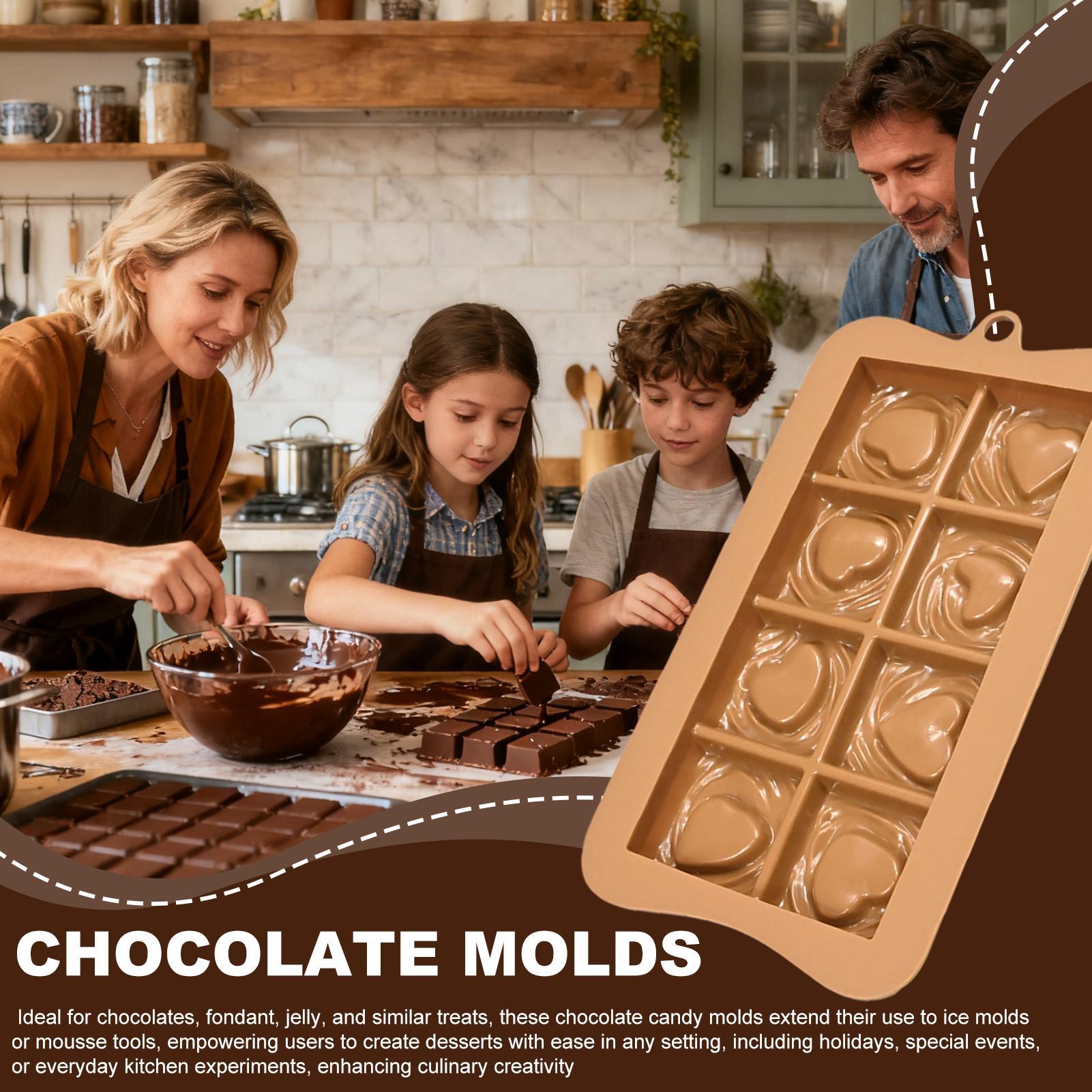 Food Energy Snacks - Moules à barres chocolatées en silicone
