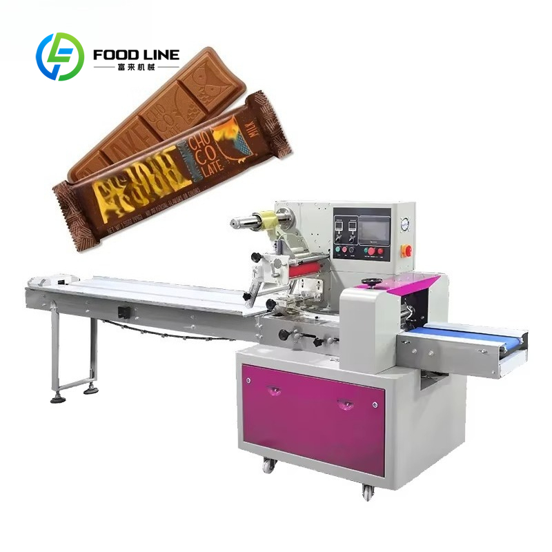 Food Energy Snacks - Machine d'emballage automatique de barres chocolatées,