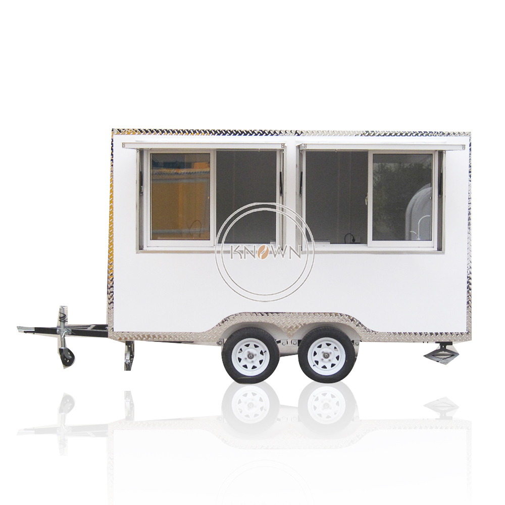 Snacks Food Warmer - Chariot de remorque mobile pour hot-dog,
