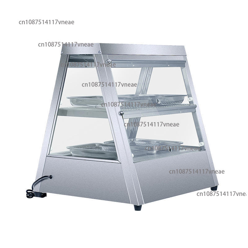 Snacks Food Warmer - Nouvelle Vitrine Chauffante Commerciale Automatique Isolée