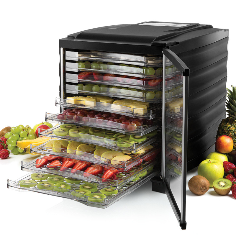 Food Energy Snacks - Séchoir alimentaire domestique noir déshydrateur de