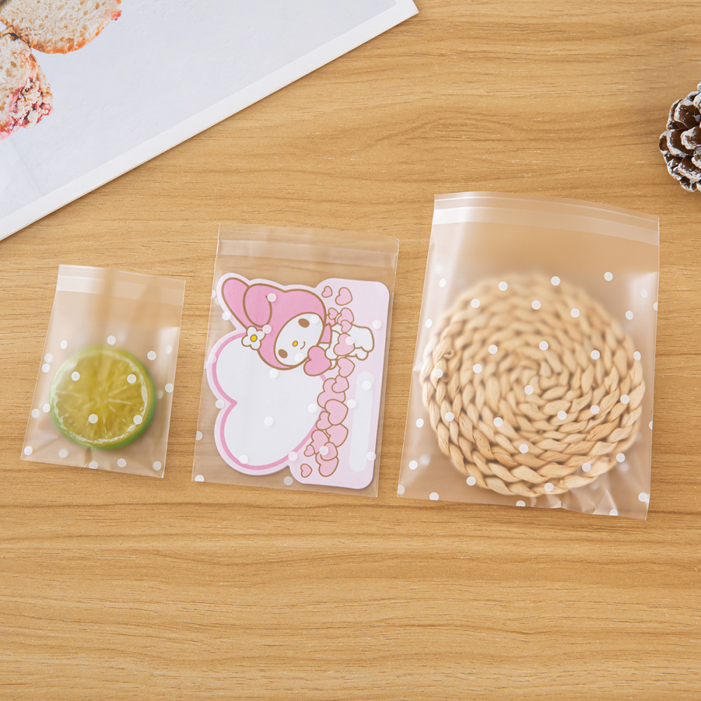 Sacs décoratifs givrés à pois  - Food Snacks Packets avis et prix