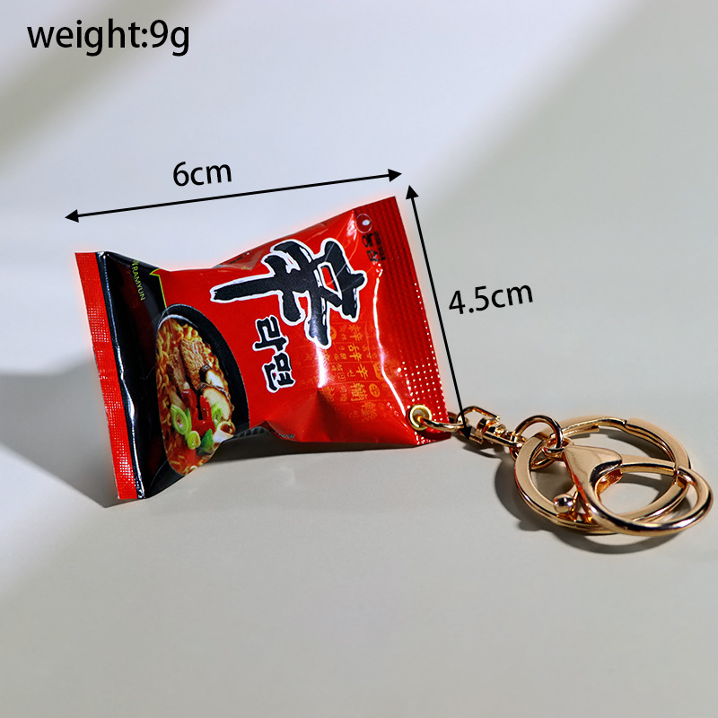 Mini porte-clés créatif en for - Food Snacks Packets avis et prix