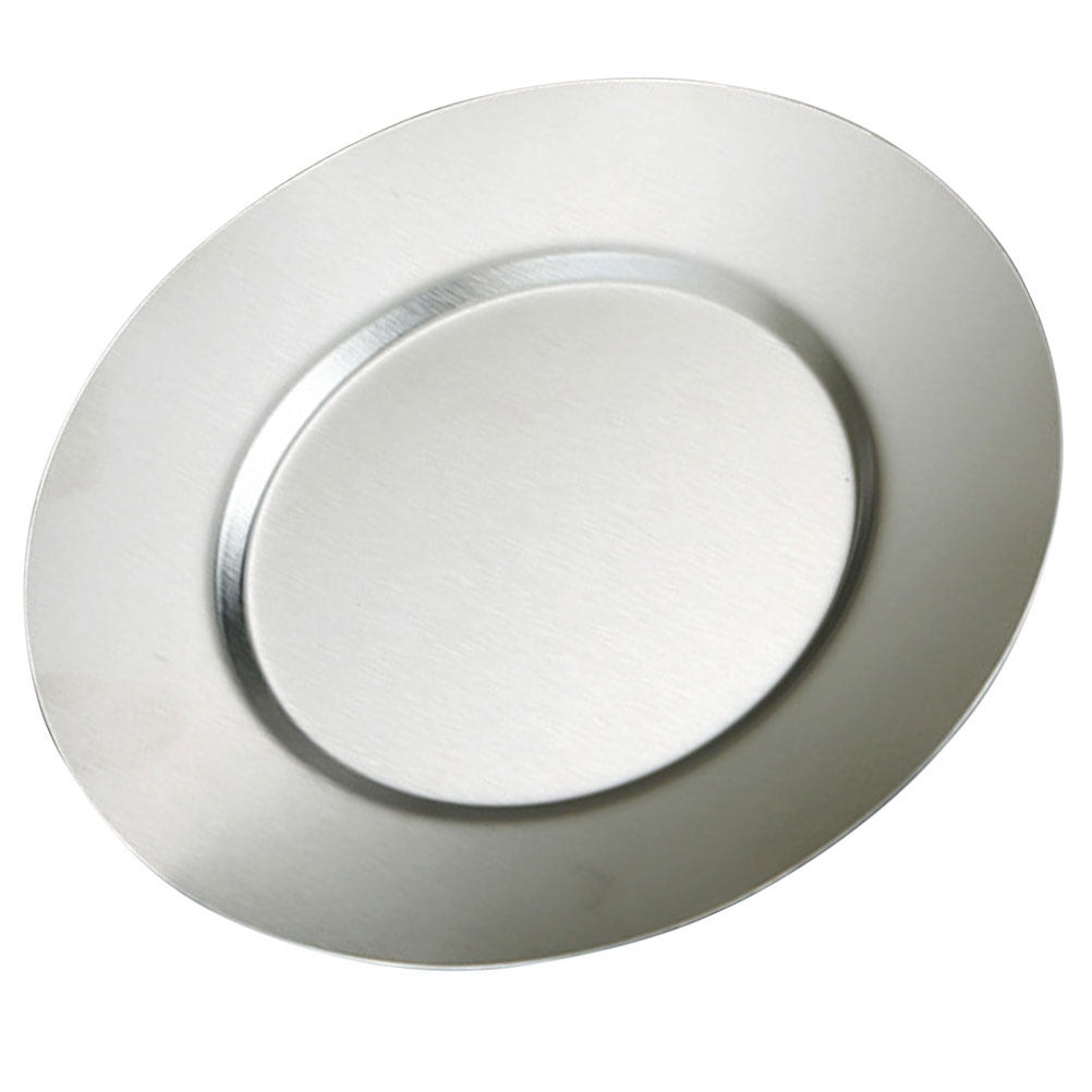 Assiette ronde en acier inoxyd - Food Snacks For Camping avis et prix