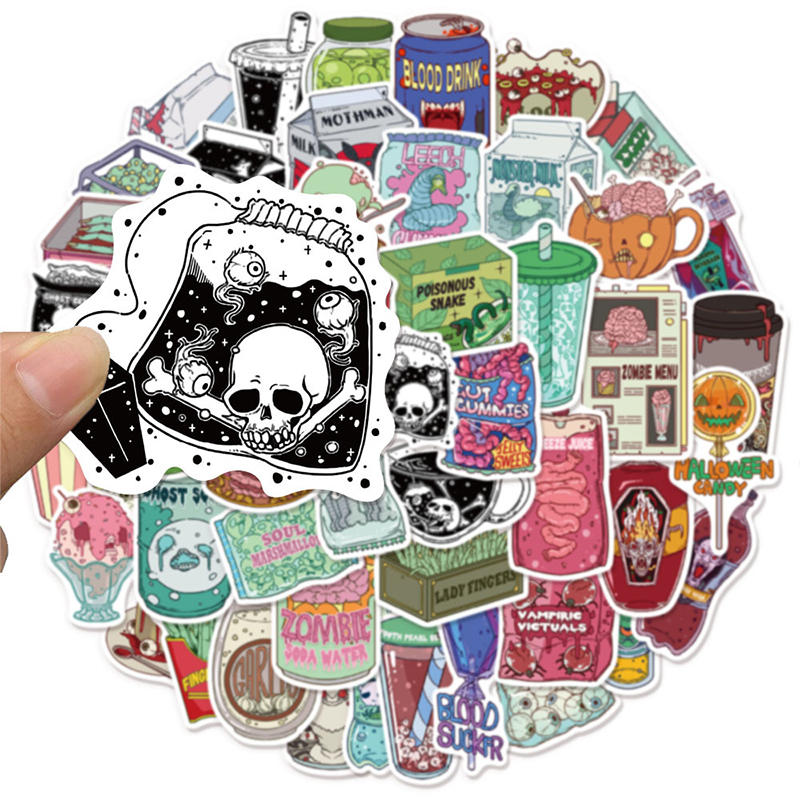 Autocollants alimentaires Zomb - Zombie Snacks avis et prix